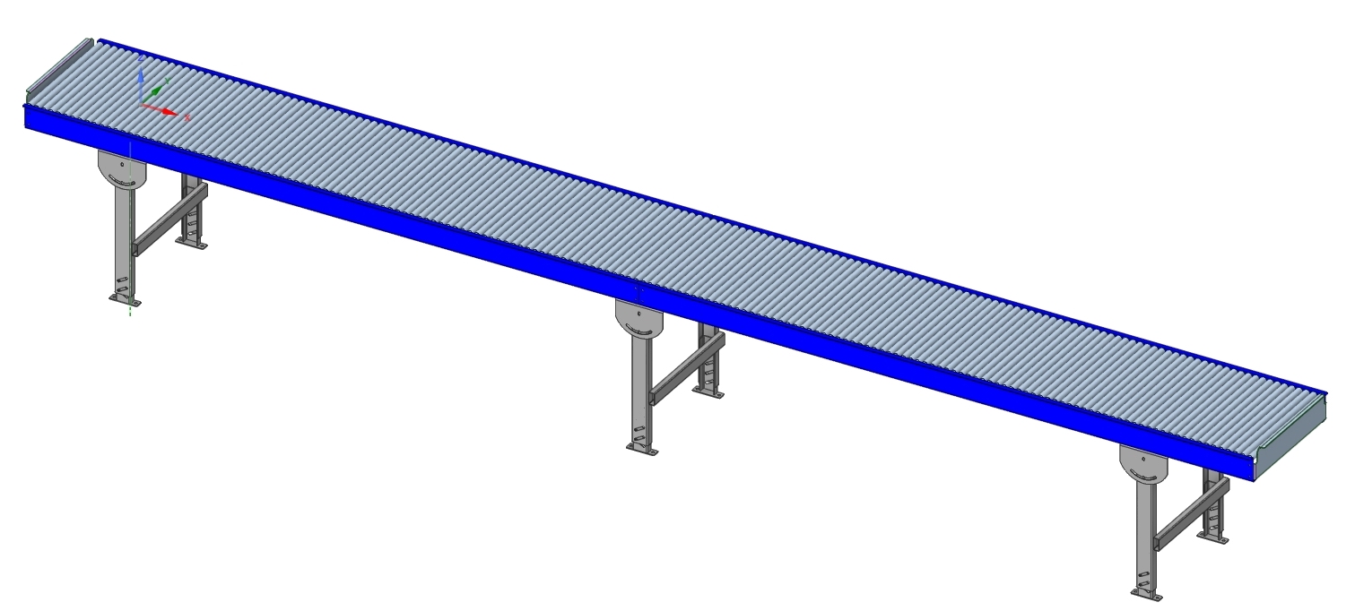 Douw | Rollenbaan niet aangedreven_CAD02